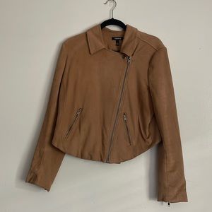 Brown Motto jacket